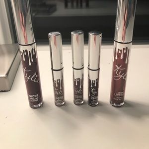 5 Kylie Cosmetics Lip Sticks from - 2016 Holiday C